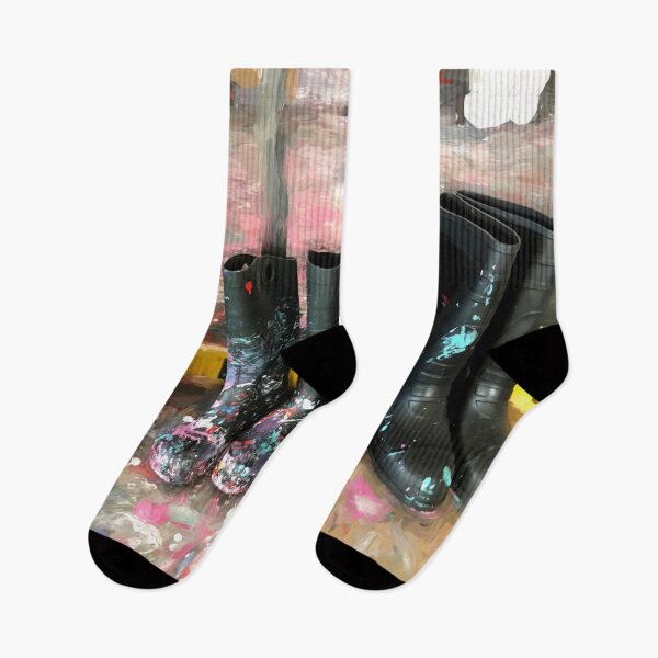 Item preview, Painty Boots designed and sold by Wayne King.