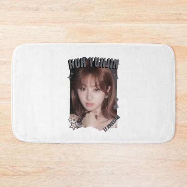 Item preview, Le Sserafimm Huh Yunjin Kpop Girl Group Black and White Collage Design designed and sold by AJUNICE STUDIO.