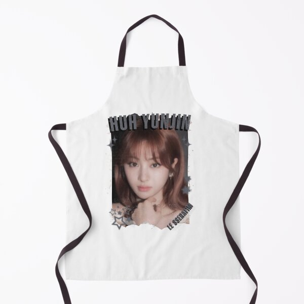 Item preview, Le Sserafimm Huh Yunjin Kpop Girl Group Black and White Collage Design designed and sold by AJUNICE STUDIO.