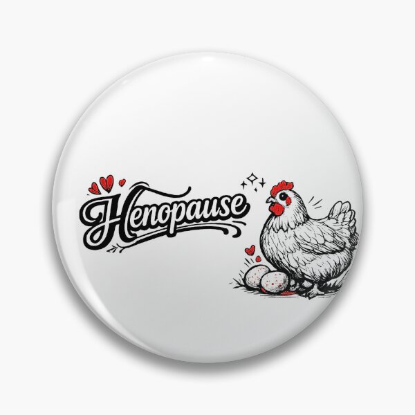 Item preview, Henopause Cranking Up Cooling Down Funny Menopause Chicken designed and sold by FANTASYoDarknes.
