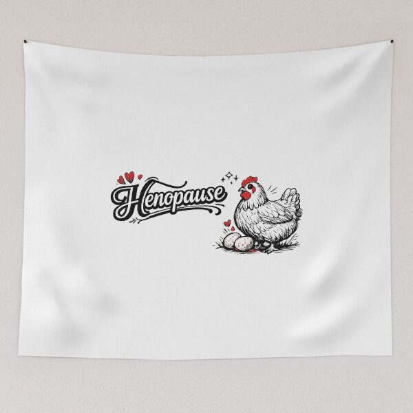 Item preview, Henopause Cranking Up Cooling Down Funny Menopause Chicken designed and sold by FANTASYoDarknes.