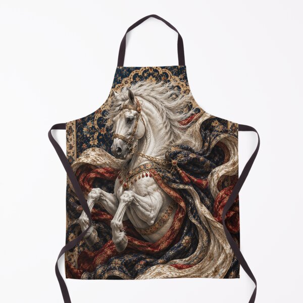 Item preview, Majestic Arabian Horse in Persian Tapestry | Luxury Equestrian Art designed and sold by ravuh.