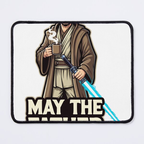 Item preview, May The Father Be With You Funny Star Wars Dad Shirt designed and sold by CerealBoxInk.