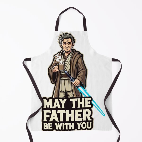 Item preview, May The Father Be With You Funny Star Wars Dad Shirt designed and sold by CerealBoxInk.