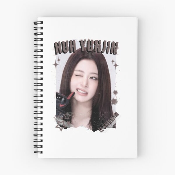 Item preview, Le Sserafimm Huh Yunjin Kpop Girl Group Black and White Collage Design designed and sold by AJUNICE STUDIO.