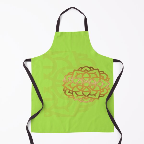Item preview, Luxury Gold Mandala Geometric Pattern on Black designed and sold by M1144.
