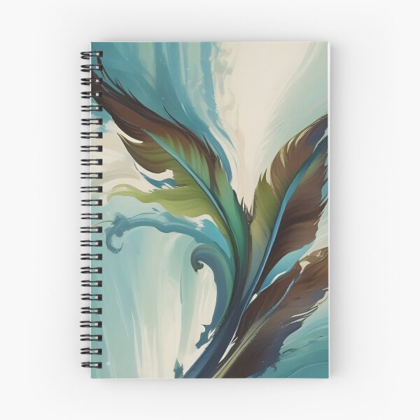 Item preview, Feathered Impressionist Abstract Painting designed and sold by Eclectic Monkey.