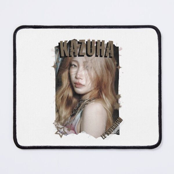 Item preview, Le Sserafimm Kazuha Kpop Girl Group Black and White Collage Design designed and sold by AJUNICE STUDIO.
