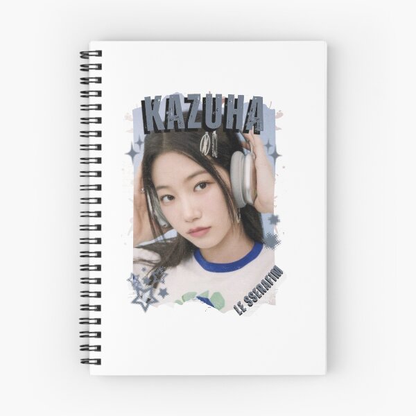 Item preview, Le Sserafimm Kazuha Kpop Girl Group Black and White Collage Design designed and sold by AJUNICE STUDIO.