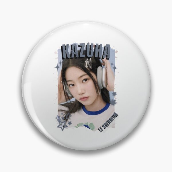 Item preview, Le Sserafimm Kazuha Kpop Girl Group Black and White Collage Design designed and sold by AJUNICE STUDIO.
