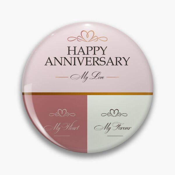 Item preview, Happy Anniversary My Love Heart Forever designed and sold by Angelic Gangster.