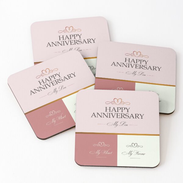 Item preview, Happy Anniversary My Love Heart Forever designed and sold by Angelic Gangster.