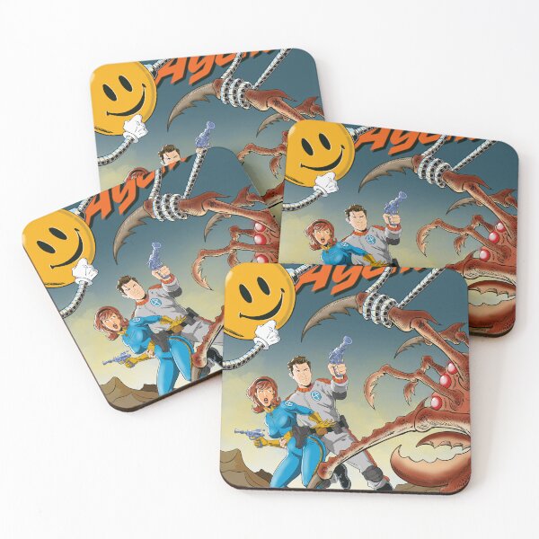 Item preview, Attack of the Atomic Crab Monsters designed and sold by JonesComics.