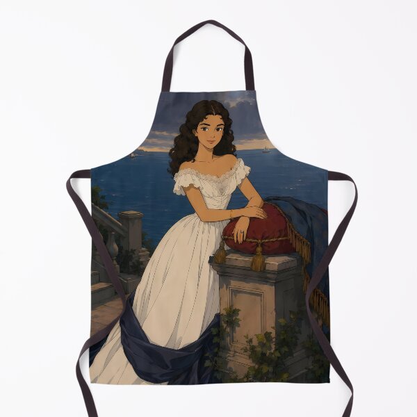 Artikelvorschau, Viktorianische Dame am Meer – Romantische Eleganz im Regency-Stil – Kunstdruck entworfen und verkauft von Hollow Moon Studios..