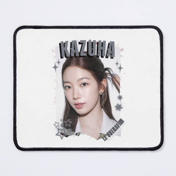 Item preview, Le Sserafimm Kazuha Kpop Girl Group Black and White Collage Design designed and sold by AJUNICE STUDIO.