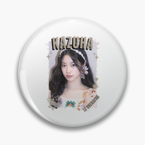 Item preview, Le Sserafimm Kazuha Kpop Girl Group Black and White Collage Design designed and sold by AJUNICE STUDIO.