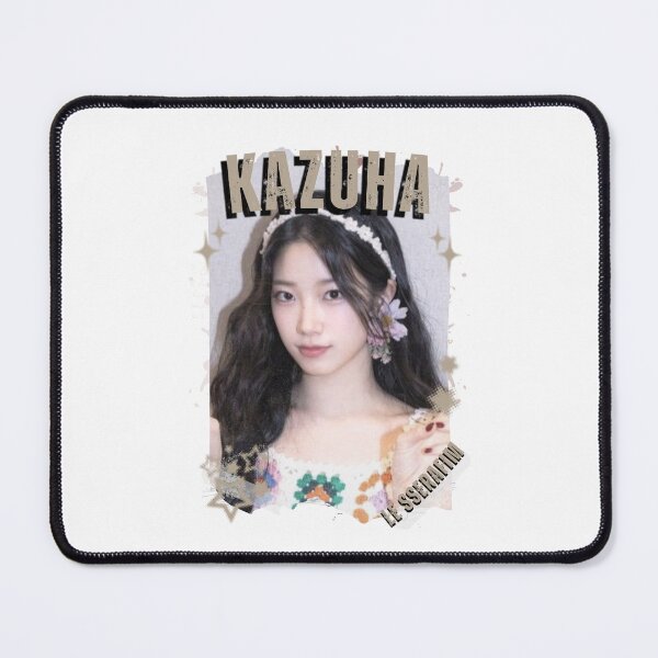 Item preview, Le Sserafimm Kazuha Kpop Girl Group Black and White Collage Design designed and sold by AJUNICE STUDIO.