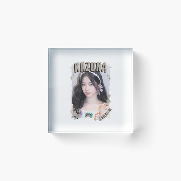 Item preview, Le Sserafimm Kazuha Kpop Girl Group Black and White Collage Design designed and sold by AJUNICE STUDIO.