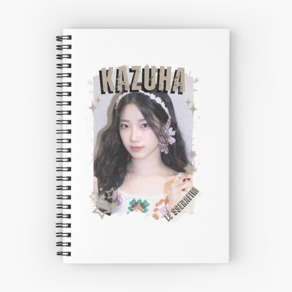 Item preview, Le Sserafimm Kazuha Kpop Girl Group Black and White Collage Design designed and sold by AJUNICE STUDIO.