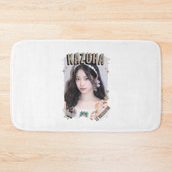 Item preview, Le Sserafimm Kazuha Kpop Girl Group Black and White Collage Design designed and sold by AJUNICE STUDIO.