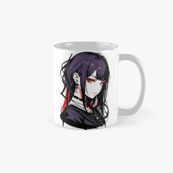 Item preview,     Gothic Anime Girl Red Eyes Dark Aesthetic designed and sold by AnimDream .