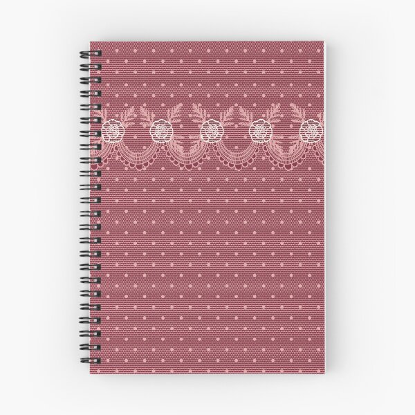 Item preview, Burgundy Lace Floral Pattern designed and sold by Eejee-SK.