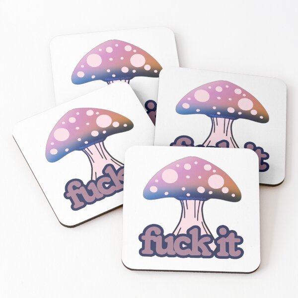 Item preview, Fuck It Mushroom designed and sold by Scattered Mind Designs: Consistency is hell. .