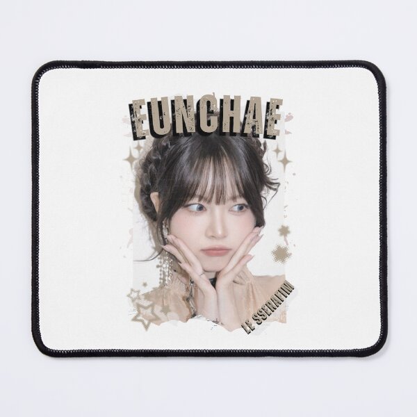 Item preview, Le Sserafimm Hong Eunchae Kpop Girl Group Black and White Collage Design designed and sold by AJUNICE STUDIO.