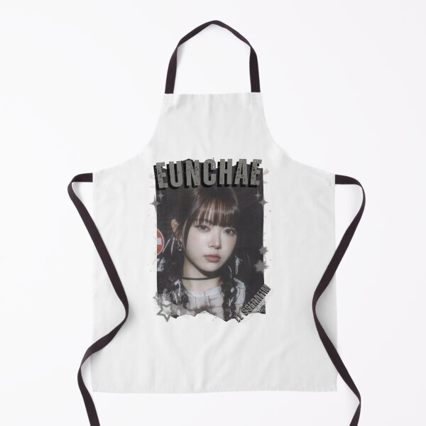 Item preview, Le Sserafimm Hong Eunchae Kpop Girl Group Black and White Collage Design designed and sold by AJUNICE STUDIO.