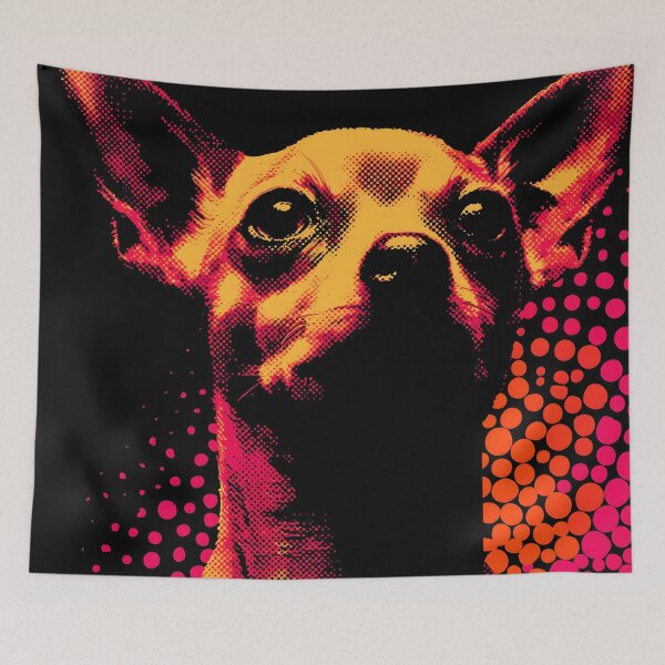 Item preview, Neon Pop Chihuahua designed and sold by ClubVacay.