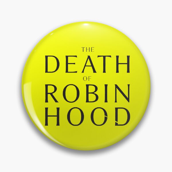 Item preview, The Death of Robin Hood (2026) – Gothic Folk Legend Typography Design designed and sold by ironpalette.