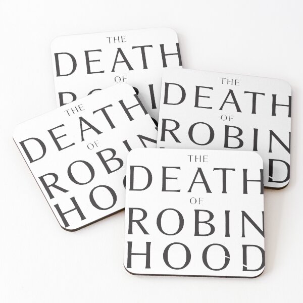 Item preview, The Death of Robin Hood (2026) – Gothic Folk Legend Typography Design designed and sold by ironpalette.