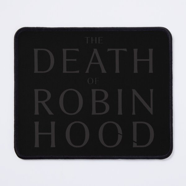 Item preview, The Death of Robin Hood (2026) – Gothic Folk Legend Typography Design designed and sold by ironpalette.