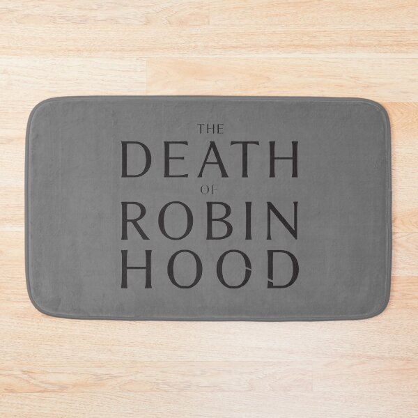 Item preview, The Death of Robin Hood (2026) – Gothic Folk Legend Typography Design designed and sold by ironpalette.