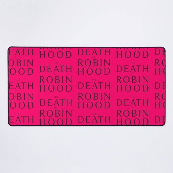 Item preview, The Death of Robin Hood (2026) – Gothic Folk Legend Typography Design designed and sold by ironpalette.