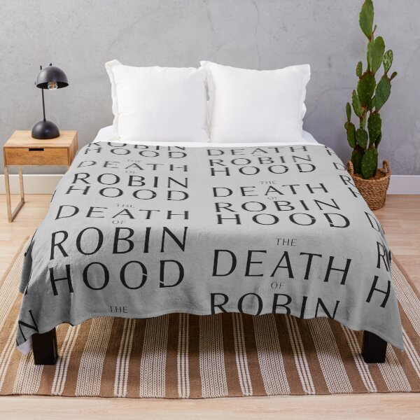 Item preview, The Death of Robin Hood (2026) – Gothic Folk Legend Typography Design designed and sold by ironpalette.