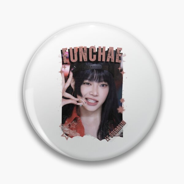 Item preview, Le Sserafimm Hong Eunchae Kpop Girl Group Black and White Collage Design designed and sold by AJUNICE STUDIO.