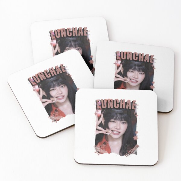 Item preview, Le Sserafimm Hong Eunchae Kpop Girl Group Black and White Collage Design designed and sold by AJUNICE STUDIO.