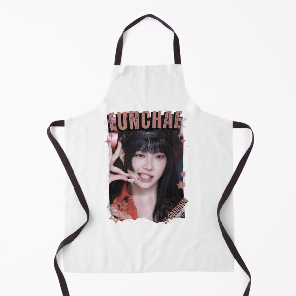Item preview, Le Sserafimm Hong Eunchae Kpop Girl Group Black and White Collage Design designed and sold by AJUNICE STUDIO.