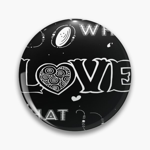 Item preview, Do What You Love Love What You Do Motivational Quote Art designed and sold by M1144.