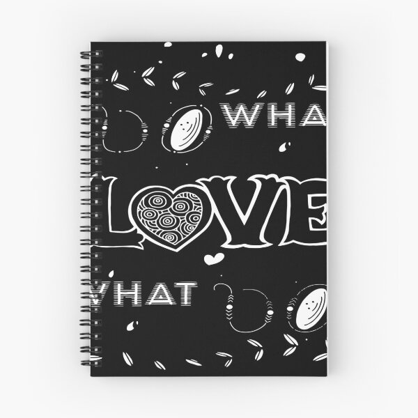 Item preview, Do What You Love Love What You Do Motivational Quote Art designed and sold by M1144.