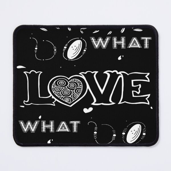 Item preview, Do What You Love Love What You Do Motivational Quote Art designed and sold by M1144.