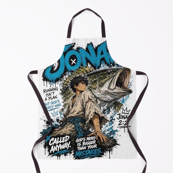 Item preview, Jonah Called Anyway Christian Anime Design designed and sold by ButterflyHolly Resource.