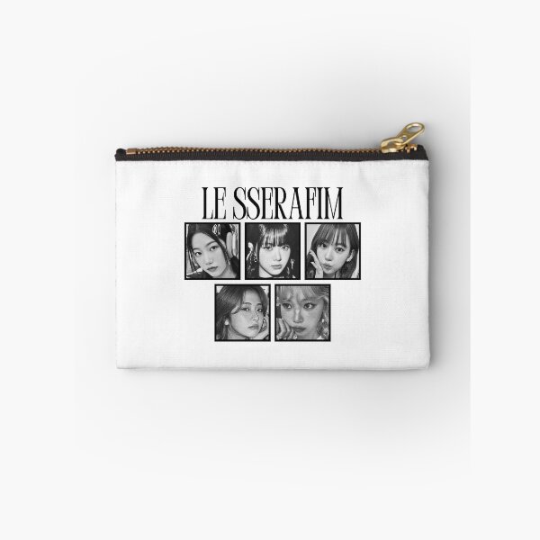 Item preview, Le Sserafimm Kpop Girl Group Black and White Collage Design designed and sold by AJUNICE STUDIO.