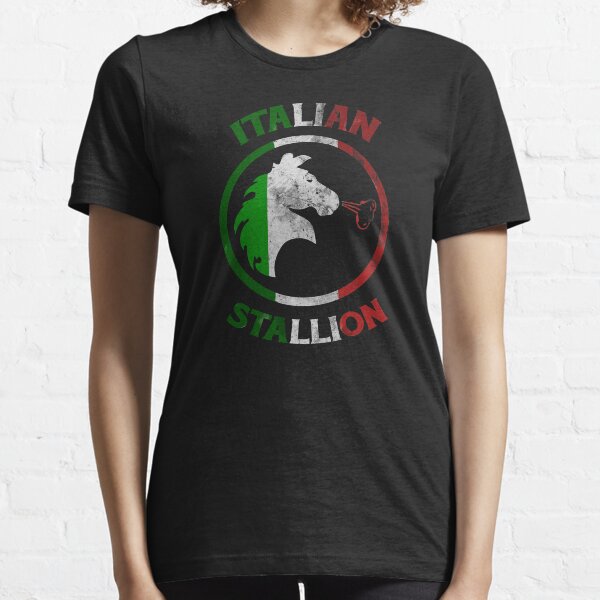 Italian Stallion shirt Italy horse funny gift Essential T-Shirt