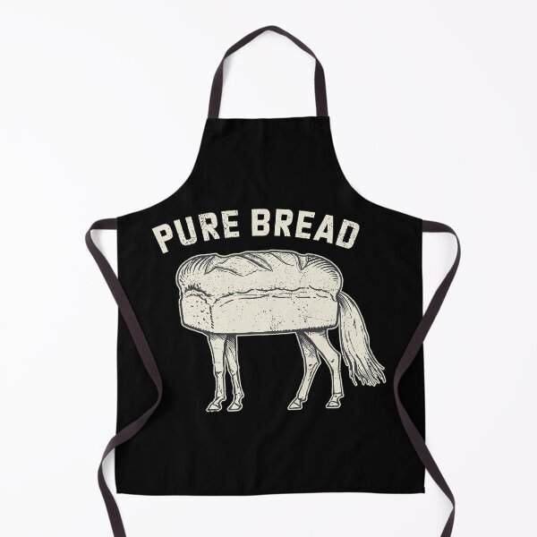 Item preview, Pure Bread - Funny Vintage Horse Loaf Bakery Pun designed and sold by rediscoveredapp.