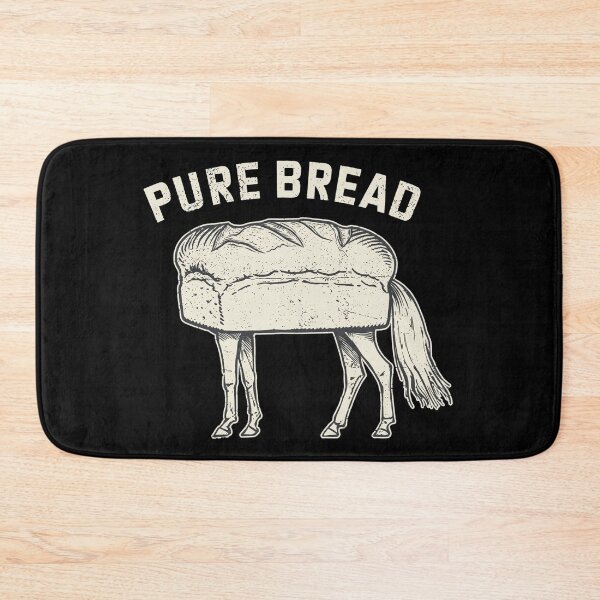 Item preview, Pure Bread - Funny Vintage Horse Loaf Bakery Pun designed and sold by rediscoveredapp.
