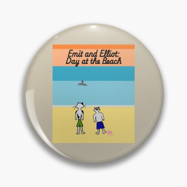 Item preview, Emit and Elliot: Day at the Beach designed and sold by Odd-Squared.