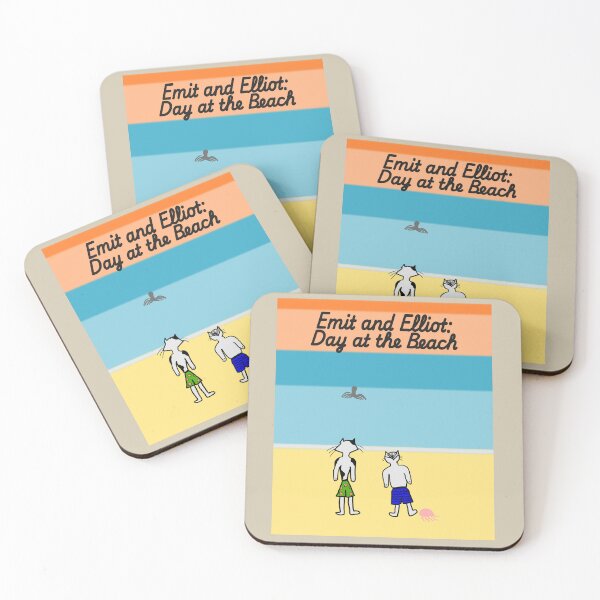 Item preview, Emit and Elliot: Day at the Beach designed and sold by Odd-Squared.