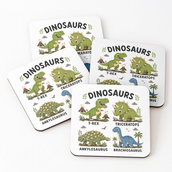 Item preview, Dinosaur Species Learning for Kids designed and sold by HandicraftArt.